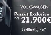 Nunca un Passat tuvo un equipamiento de serie tan EXCLUSIVO por solo 21.900€*.