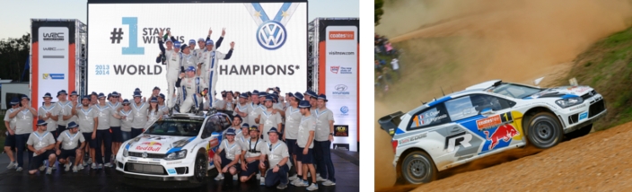 ¡Increíble! ¡Otra vez Campeón del Mundo! Con su triplete en el Rallye de Australia