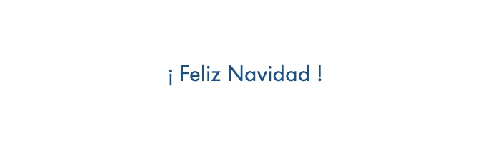 ¡ Feliz Navidad !