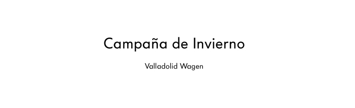 Campaña de Invierno Valladolid Wagen  - Volkswagen