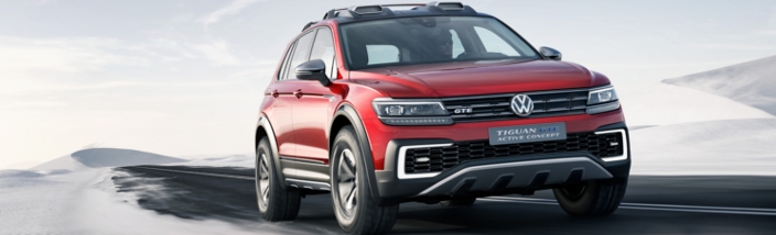 Nuevo Volkswagen Tiguan GTE Active Concept - Estreno Mundial