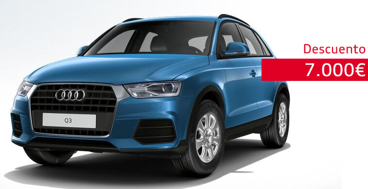 Audi Q3 descuento Valladolid