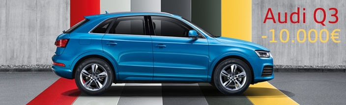 Audi Q3 automático con 10.000€ de descuento