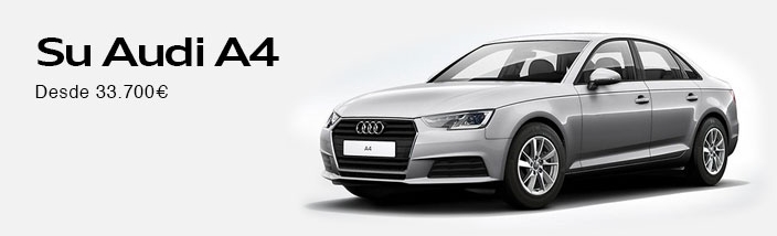 Nuevo Audi A4 desde 33.700€