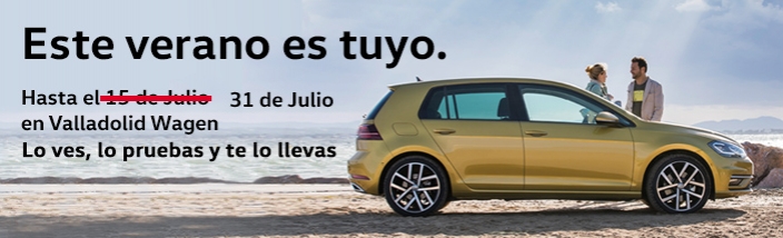 AMPLIAMOS PROMOCIÓN -En Valladolid  Wagen tu Volkswagen desde hoy mismo al mejor precio