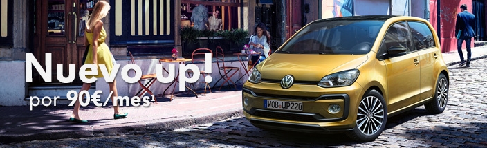 Volkswagen Move Up! por 90 euros al mes en Valladolid Wagen