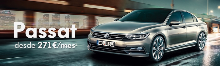 Nuevo Passat desde 271 €/mes en Valladolid Wagen