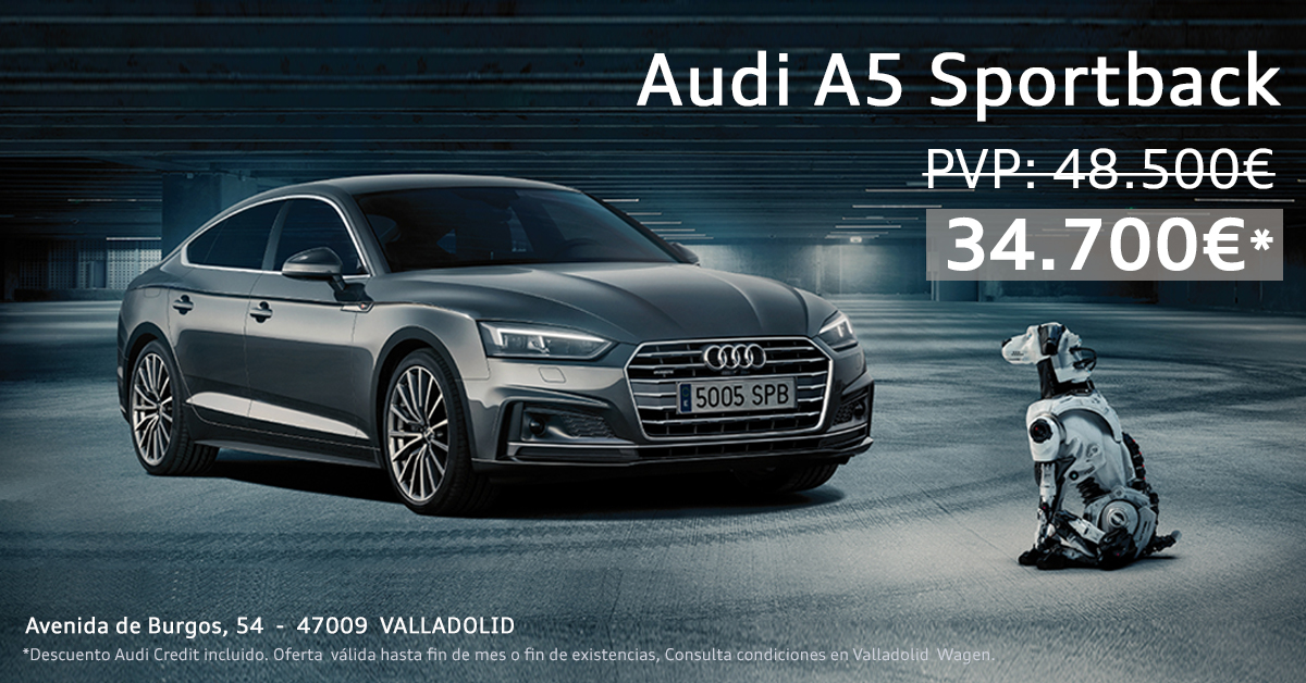 audi a5 promocion valladolid