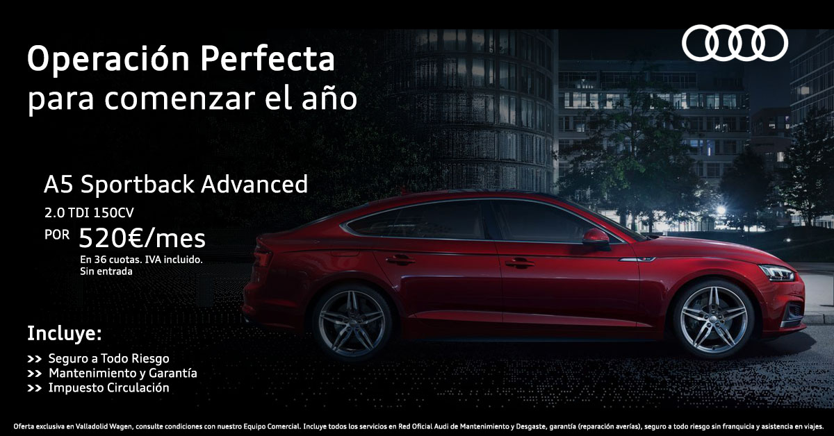 Oferta renting audi a5