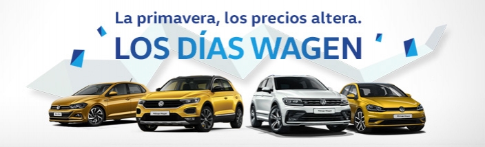 Valladolid Wagen lanza hasta el 20 de Abril LOS DÍAS WAGEN con SuperDescuentos en toda la Gama Volkswagen