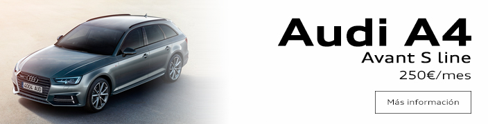 Oferta renting Audi A4 en Valladolid