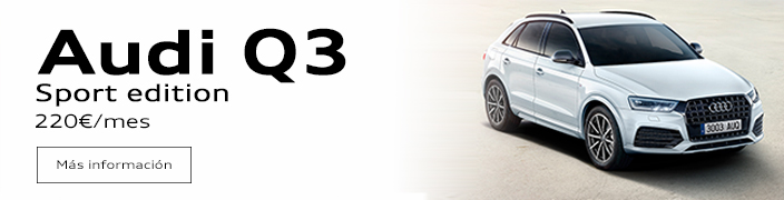 Oferta renting Audi Q3 en Valladolid