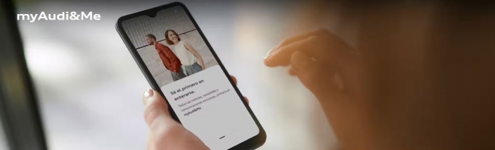 La app myAudi conecta con tu Audi. ¡Descúbrela!